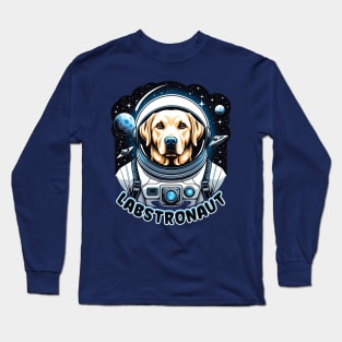 Labstronaut - Labrador in Space Long Sleeve T-Shirt